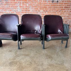 Vintage theater Chairs