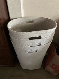 Target Felt Hampers Grey