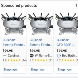Cuisinart Electric Fondue Set