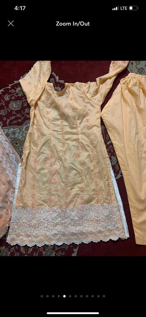 New 3 piece xl charisma laxauary Pakistani dress