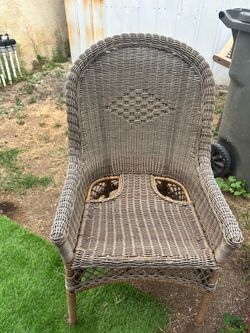 2 Wicker chairs