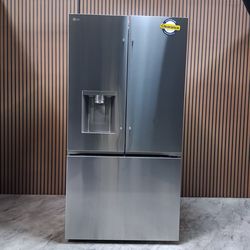 LG 26 cu. ft. Counter-Depth MAX(TM), French Door Refrigerator, with Craft Ice(TM) (LRRXC2606S-D-V893)