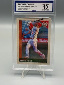Shohei Ohtani Mint 10 Baseball Card