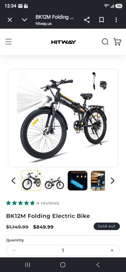 Hitway E Bike