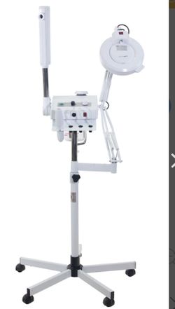 Spa Steamer/ Ozone Facial Luxe With Lamp 