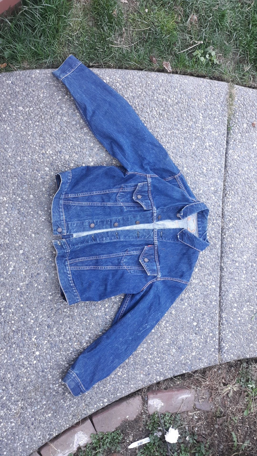 Vintage Levi's big E jacket size 46