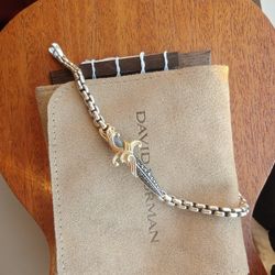 David Yurman Braclet Dagger Black Diamonds