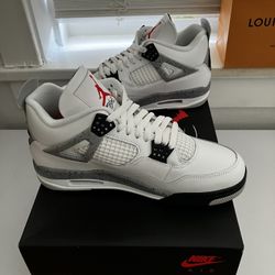 Jordan 4 “White cement “