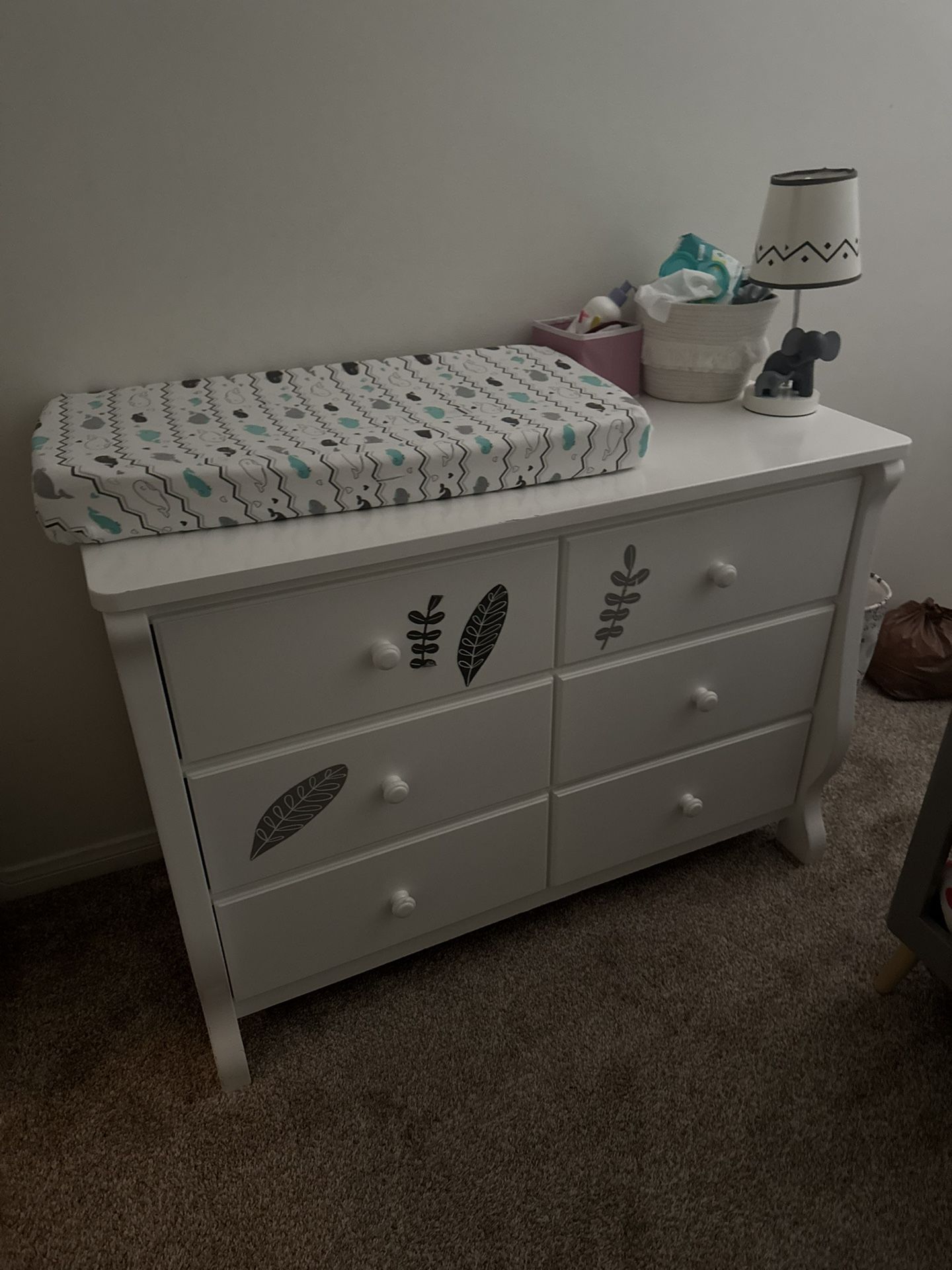 The changing table