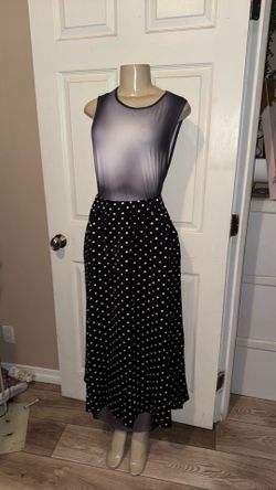 Polka dot skirt
