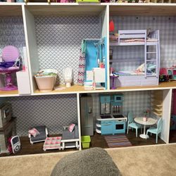 Doll House For Our Generation Or American Girl Doll