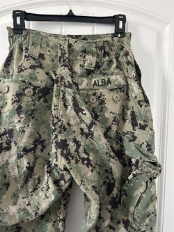 US Military Navy Working uniform type III Trouser Camo Cargo