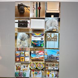 Canon EOS Rebel T6, Swatch, Wallet, Vintage Toy