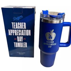 Teacher Appreciation Dodgers Cup Brand New 