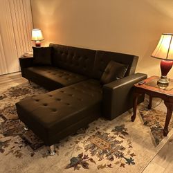 New 99x62 Sleeper Sectional Couch / Free Delivery 