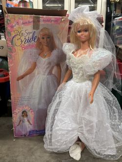 My Size Barbie Bride