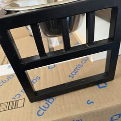 Dog food/water dish set