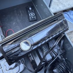 Sony Single In CD Player 