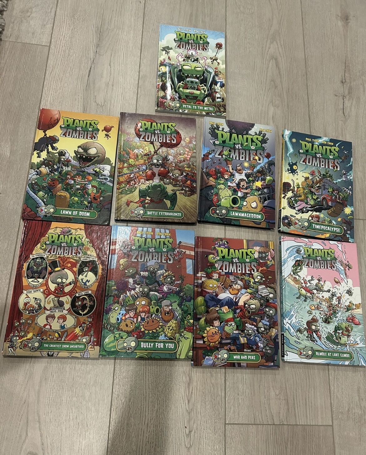 Plants Vs. Zombies Book Set 9 Books
