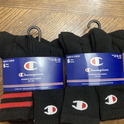 new champion men’s crew socks 12 pairs 