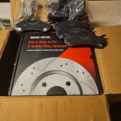 Front Brake Pads & Rotors Kit.