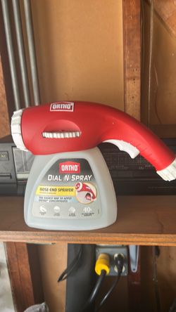Ortho, dial-in spray hose and sprayer new