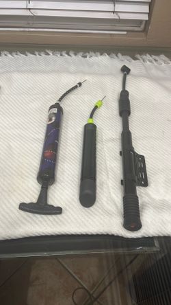 3-pack sports pump hand pump each 4- dollars
