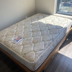 FREE Full Size Bed Frame + Mattress