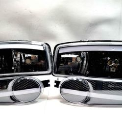 Headlights for 01-07 GMC Yukon Denali