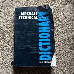 Aircraft Technical Dictionary 3rd Edition 