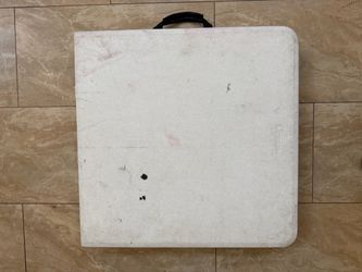 Lifetime 4-Foot Folding Table – $15