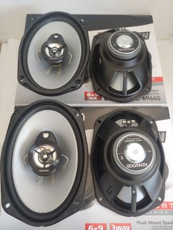 KENWOOD 2 PAIRS 6×9 3 WAY 400 WATTS CAR SPEAKER