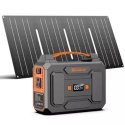 Portable Panel Station R100 - 100w With Solar Panel