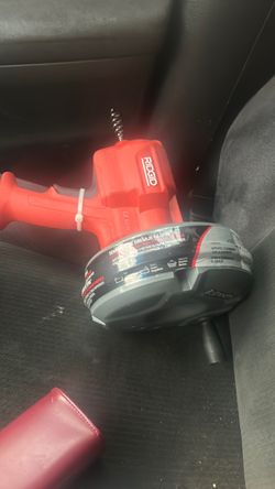RIDGID EZ Spin Drain Cleaning Snake