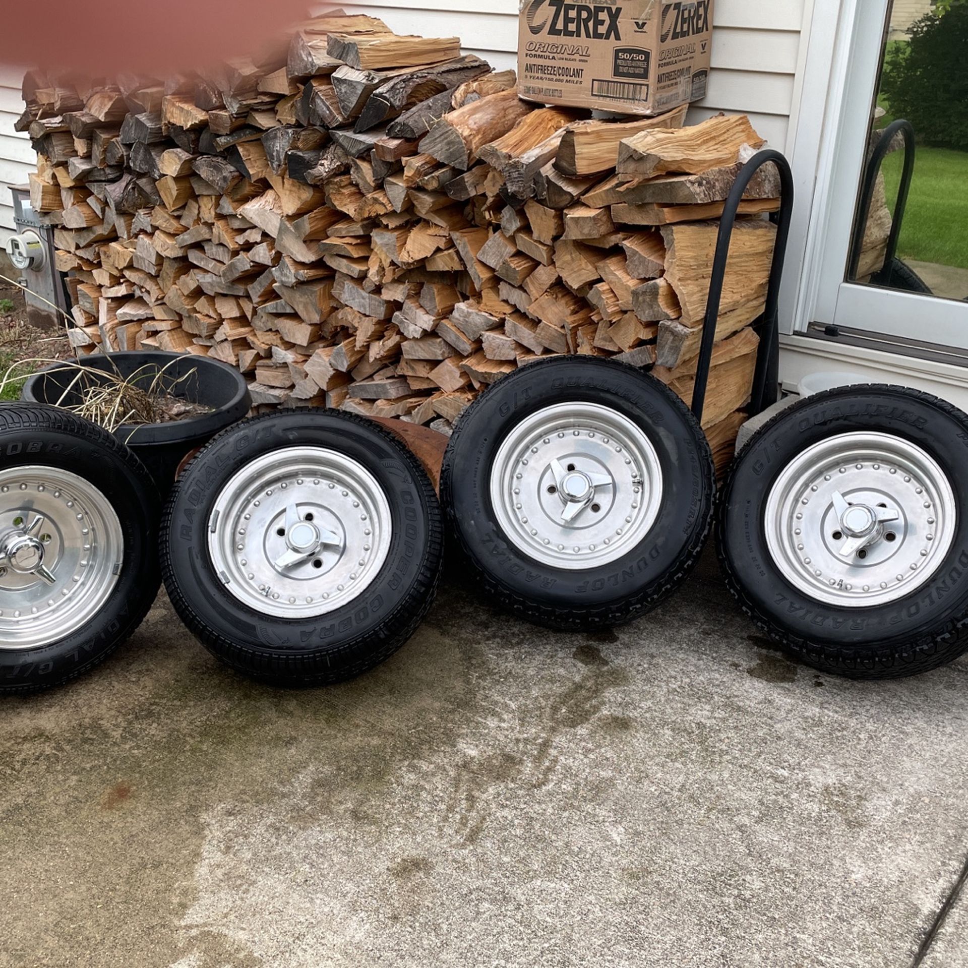 14” Vintage Centerline Wheels With Lug Nuts for Sale in Plainfield, IL