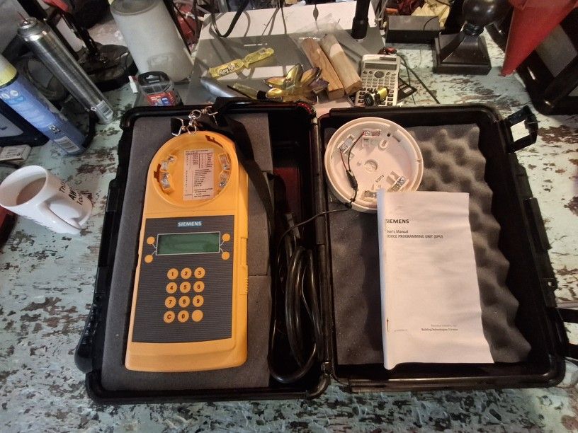 fire alarm device programming unit