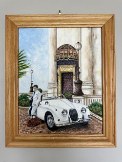 Original Oil Painting Framed 14” X 17”