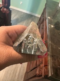 Crystal Mountain with Castle Inside