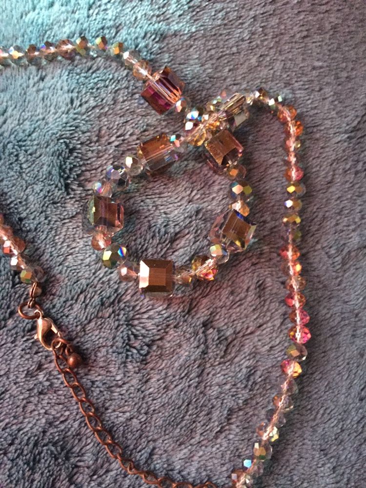 Necklace And Bracelet Set 