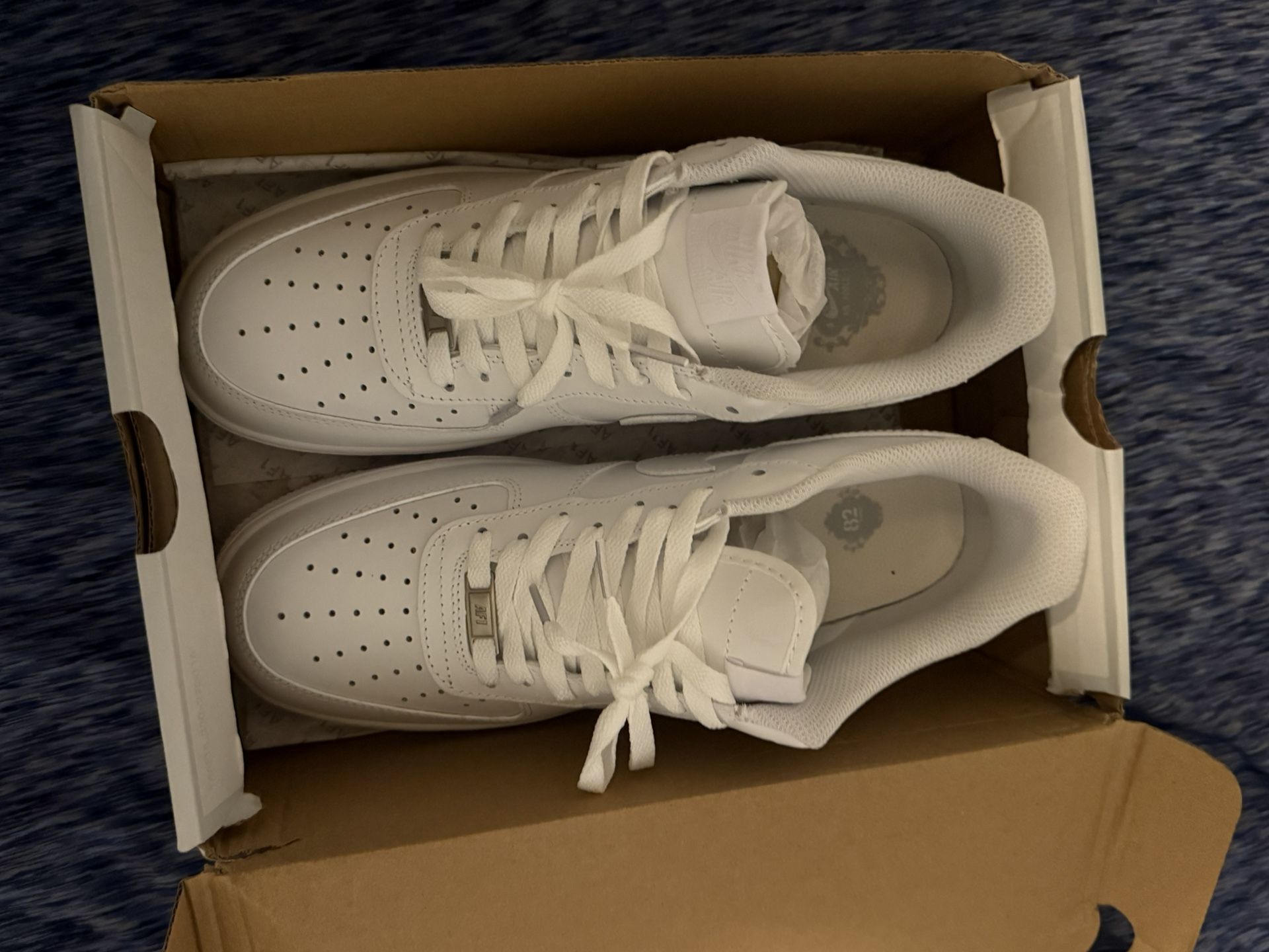 Brand New Nike Air Forces Triple White Lowtop ‘07 Men’s Size 10.5