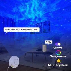 Led Lamp & Galaxy Light Projector Bundle