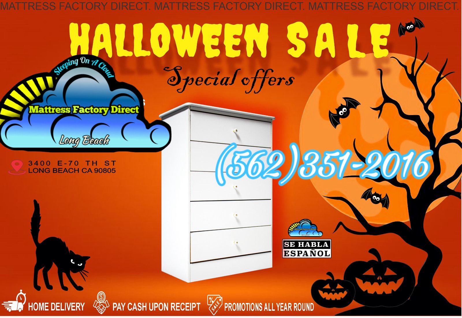 Five Drawer White Compressed Dresser Cajonera Nueva Mueble