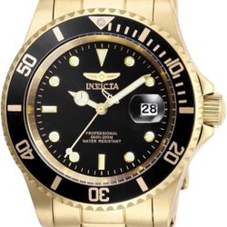 Invicta Reloj de cuarzo Pro Diver para hombre con correa de acero inoxidable