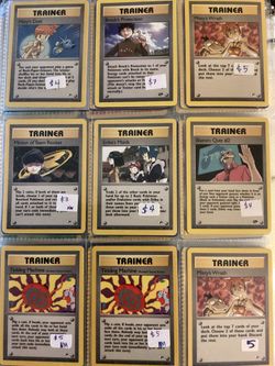 Vintage Pokémon Gym Heroes/Challenge Near Mint