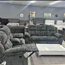 Plush Reclining Sofa Or Love Seat $699 Each Your Choices