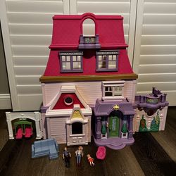 Retired Fisher Price Loving Family Collectible Dollhouse Doll House