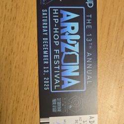🎤 AZ HIP-HOP FESTIVAL — DEC 13 🎤