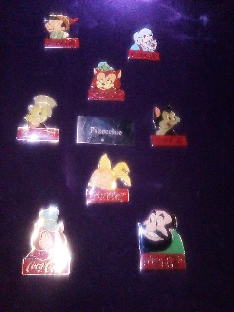 15th.Anniversary Coca-Cola /Walt Disney's Golden Pins