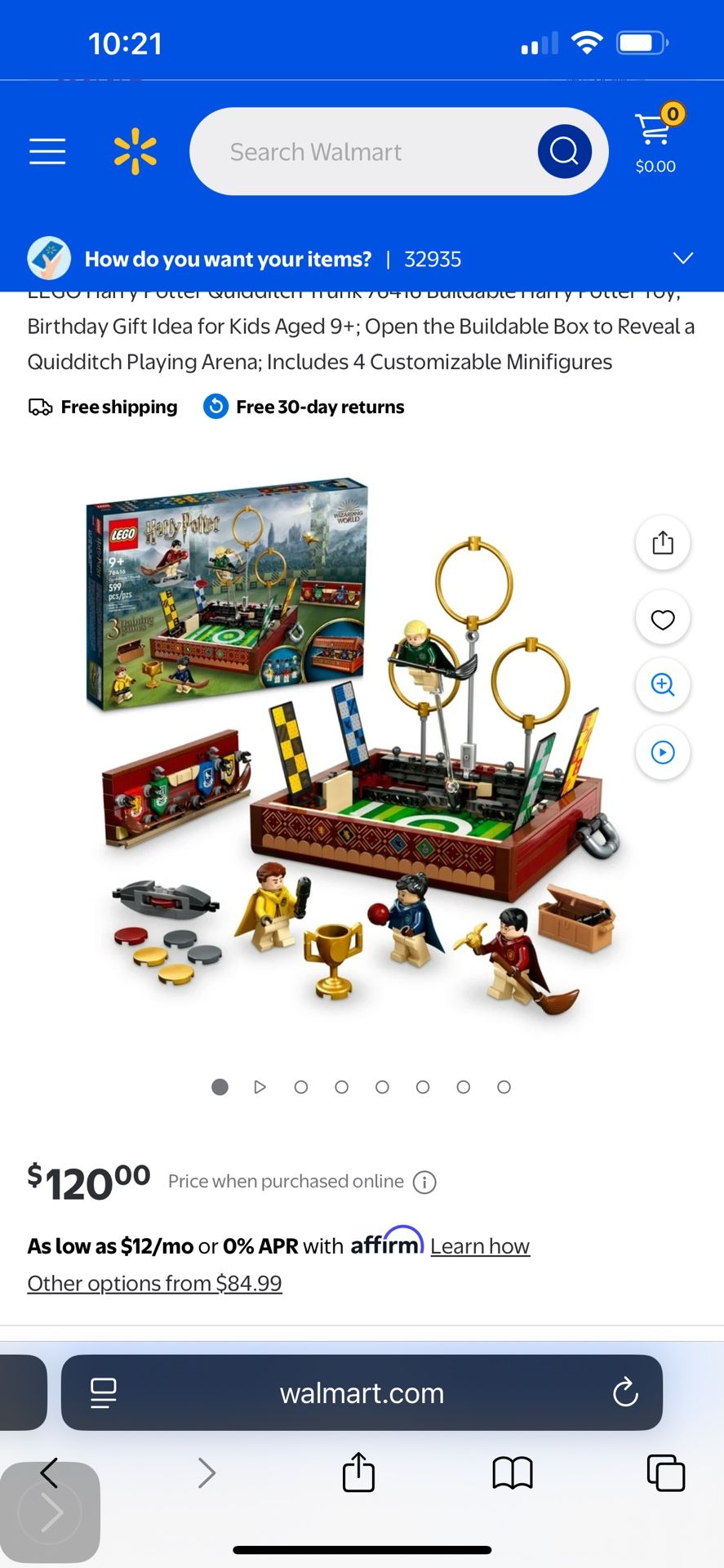 Harry Potter Lego Set (New)