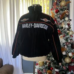 Harley Davidson Bomber Jacket 100 Aniverasio Size M 